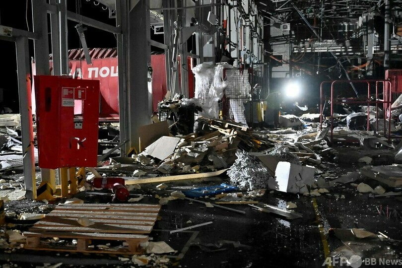ロシア、ウクライナの郵便施設をミサイル攻撃 6人死亡