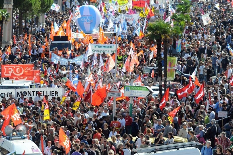 2023 フランスの年金改革ストライキ
