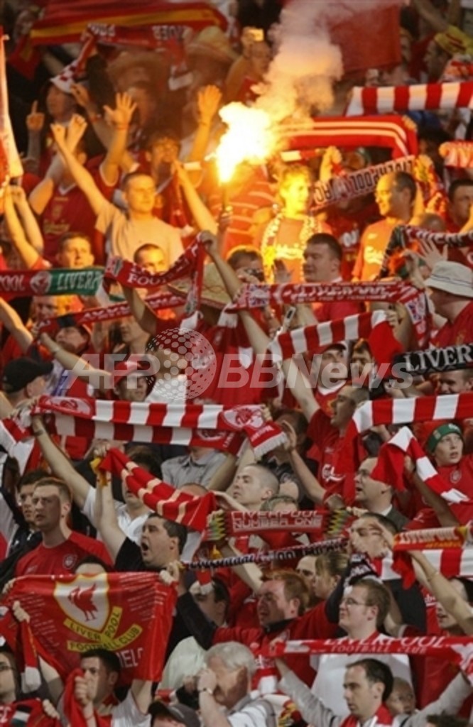 サッカー 欧州チャンピオンズリーグ リバプール 決勝戦のチケット分配に怒りを表す 英国 写真1枚 国際ニュース Afpbb News