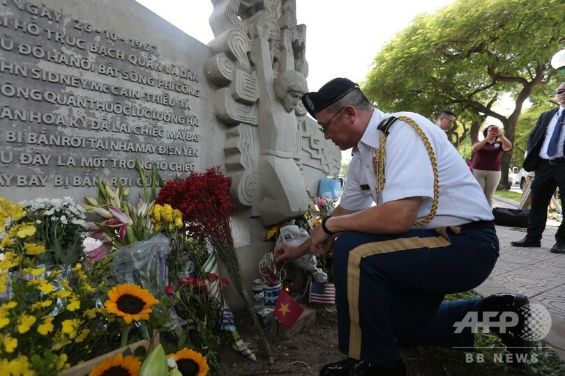ベトナムも元捕虜のマケイン氏を追悼、米越関係修復に尽力