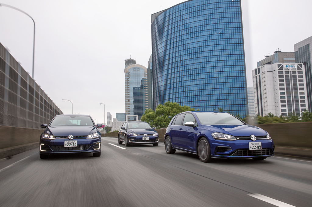 純ガソリンのゴルフRとハイブリッドのゴルフGTE、EVのe-ゴルフに乗る! 苦悩と希望があふれている!! 純ガソリンのゴルフRとハイブリッドのゴルフGTE、EVのe-ゴルフに乗る! 苦悩と希望があふれている!!