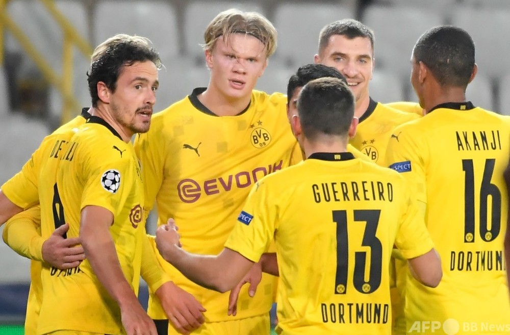 ハーランド2発でドルト勝利 ベルギー代表組も母国で躍動 欧州cl 写真9枚 国際ニュース Afpbb News ハーランド2発でドルト勝利 ベルギー代表組も母国で躍動 欧州cl 写真9枚 国際ニュース Afpbb News
