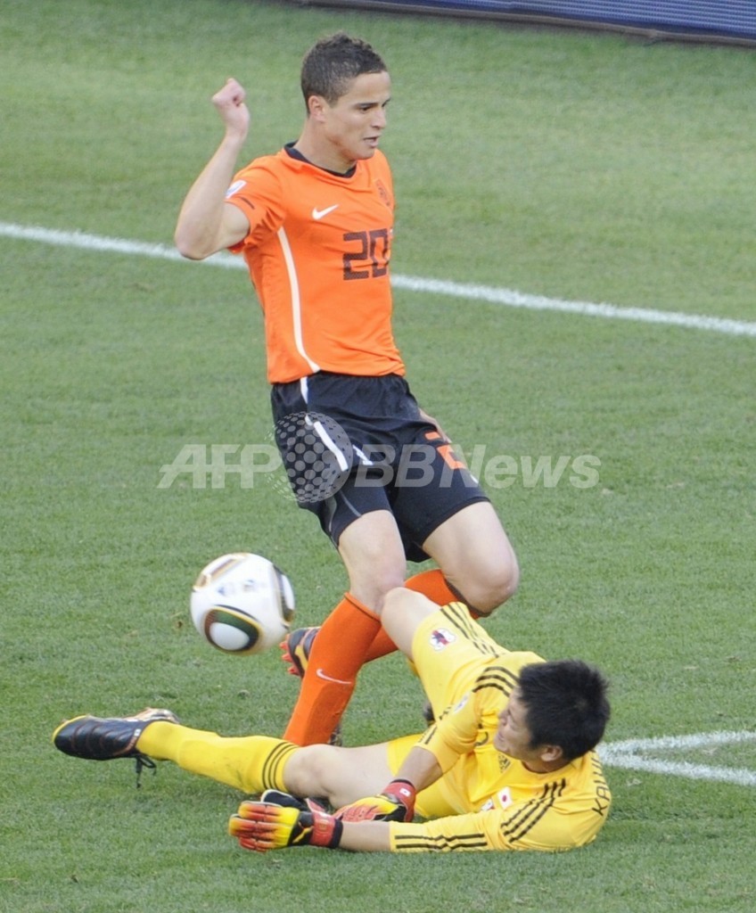 オランダ 日本を下し2連勝、スナイデルが決勝点 W杯 写真25枚