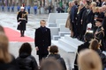 フランス・パリの凱旋（がいせん）門で開かれた第1次世界大戦終結100年記念式典の様子（2018年11月11日撮影）。(c)ludovic MARIN / POOL / AFP