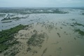 マラウイ南部の洪水で冠水した地域（2019年3月15日撮影）。(c)AMOS GUMULIRA / AFP