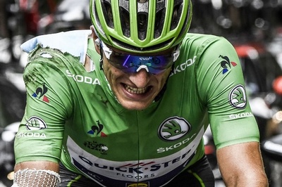 グリーンジャージー最有力候補のキッテルが落車でリタイア、ツール・ド・フランス