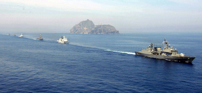 竹島「韓国領」表記、政府は静観