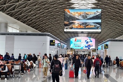 中国の航空総人口が5億人超