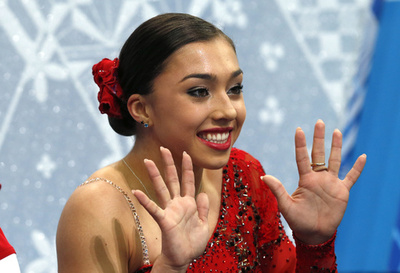 フィギュア女子SPで19位のデールマン、ソチ五輪