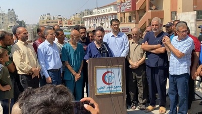 動画:イスラエル、ガザ最大病院院長ら被拘束者数十人解放