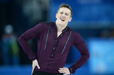 フィギュア男子SPで15位のアボット、ソチ五輪