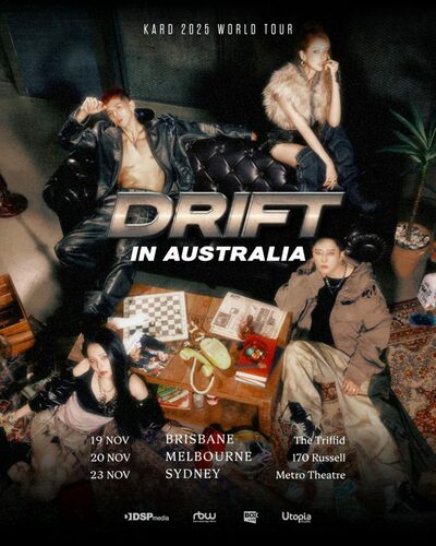 KARD、ワールドツアー「DRIFT」豪州公演決定