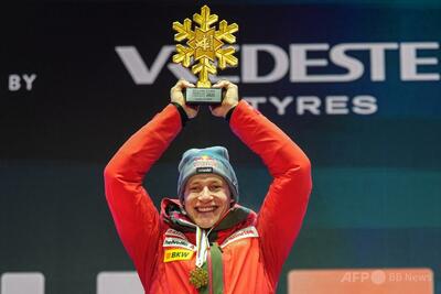 オデルマット「完璧」な滑りでスーパーG優勝 アルペン世界選手権