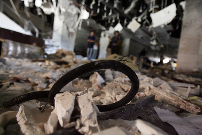 バグダッドのホテルで自爆テロ、少なくとも12人が死亡