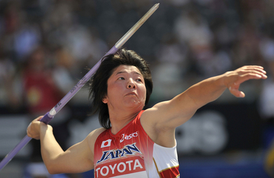 海老原 女子やり投げ予選敗退、世界陸上ベルリン大会