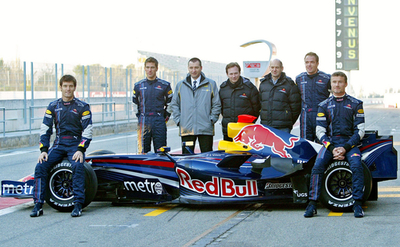 ＜07 F1＞レッドブル ニューマシン「RB3」を公開 - スペイン