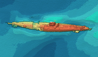 第1次大戦の独Uボート、英スコットランド沖の海底で見つかる