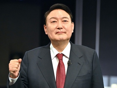韓国大統領選、野党・尹氏が勝利
