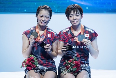 福島/廣田組がアジア選手権女子複V、タカマツ下す