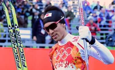 渡部暁が複合で銀メダル、ソチ五輪