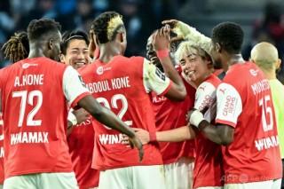 中村敬斗と伊東純也がそろって得点 スタッド・ランス快勝