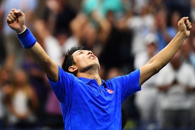 果敢に攻めた錦織、マレーに逆転勝利で4強入り！ 全米オープン