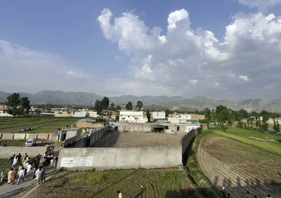 ビンラディン容疑者潜伏の邸宅を取り壊し、パキスタン