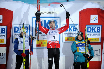 モアン 第3戦個人グンダーセンで優勝、スキーW杯複合