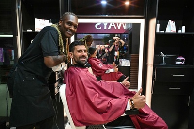 【写真特集】コートの外のテニス選手〜試合中とは違う表情