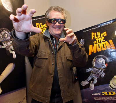 3D映画『フライ・ミー・トゥー・ザ・ムーン』のプレミア上映会にベン・スタッセン監督が登場