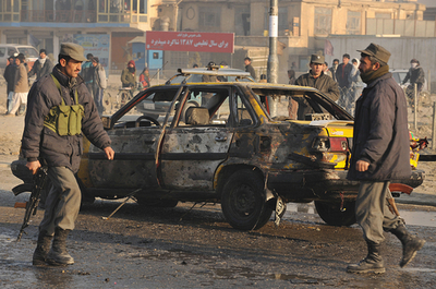 アフガニスタンで自爆テロ、ヘルマンド州副知事ら6人死亡