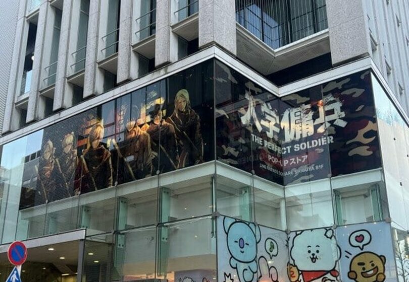 LINEフレンズスクエア渋谷で開催されたネイバーウェブトゥーン「入学傭兵」ポップアップイベント(c)KOREA WAVE