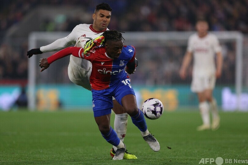 マンUがパレスに完敗 8位後退で欧州大会出場に赤信号