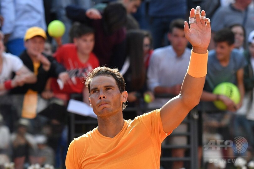 世界1位奪還目指すナダル、シャポバロフ一蹴しイタリア国際8強入り