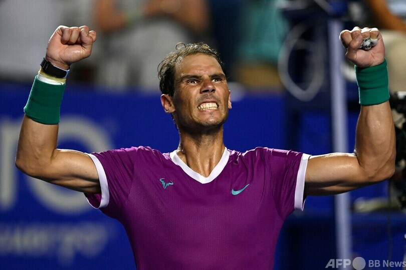 ナダルがメキシコOP4強 新王者メドベと全豪決勝の再戦へ