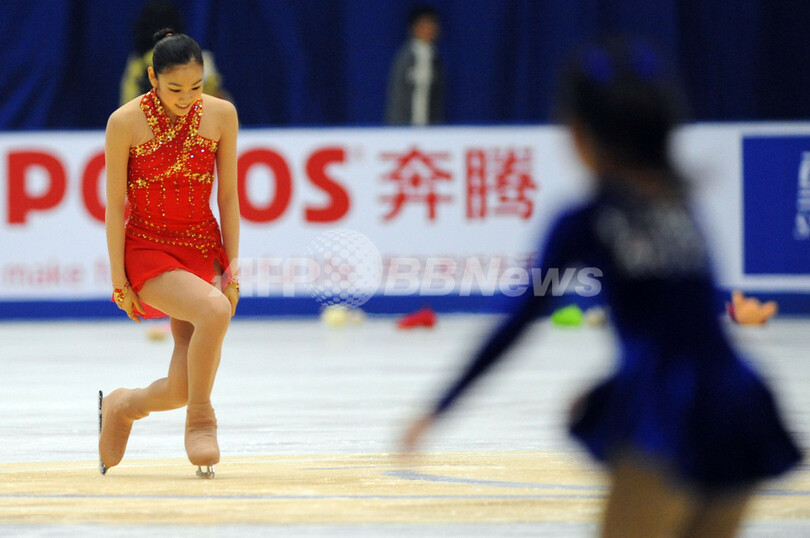 金妍児 女子シングル制す、フィギュアGP第3戦