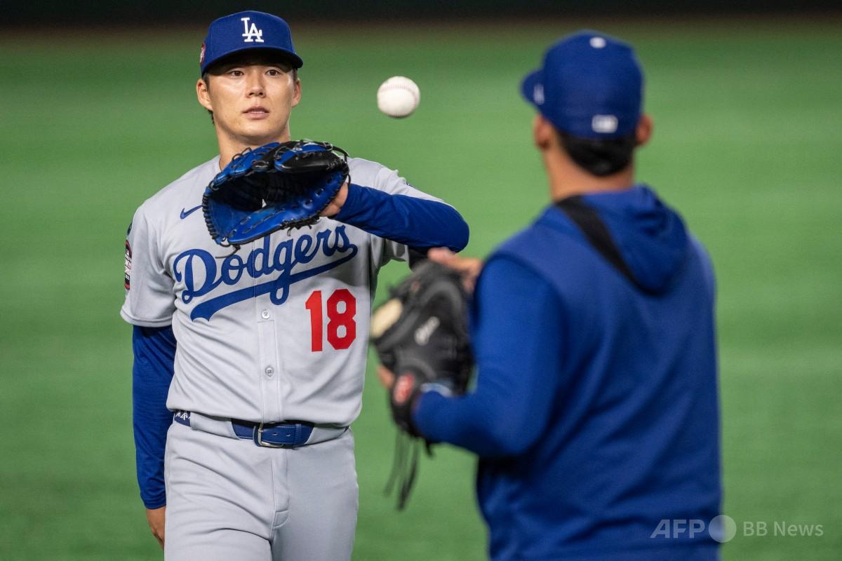 ドジャース、カブスが最終調整 東京ドームで開幕戦へ 写真13枚 国際