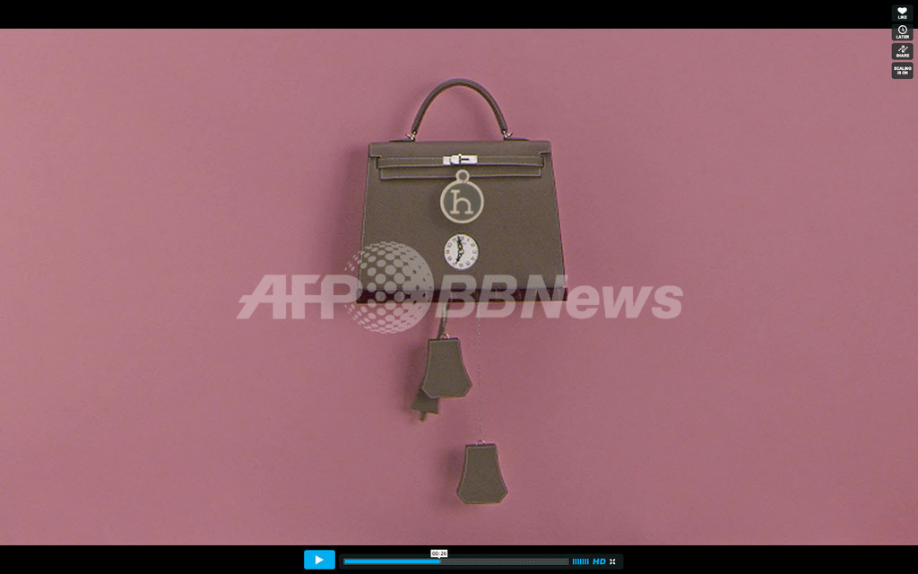 エルメス「プティ アッシュ」のショートフィルム