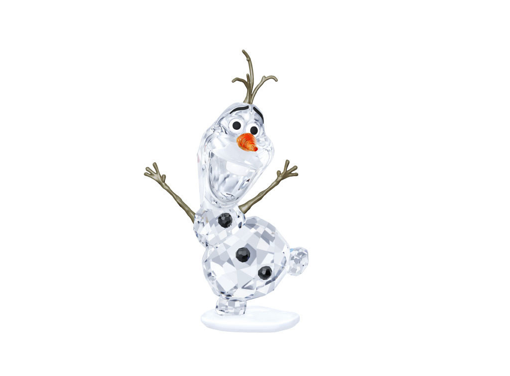 「スワロフスキー」アナと雪の女王の人気キャラクターのクリスタルを発売