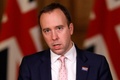 英ロンドンで記者会見するマット・ハンコック保健・社会福祉相（2020年12月23日撮影）。(c)Kirsty Wigglesworth / POOL / AFP 