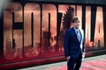 米ハリウッド（Hollywood）で開催の映画『GODZILLA』のプレミア上映会に出席した監督のギャレス・エドワーズ（Gareth Edwards、2014年5月8日撮影）。(c)AFP/Getty Images/Frazer Harrison