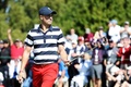 米国選抜と世界選抜による男子ゴルフの対抗戦、第12回プレジデンツ・カップ最終日に臨む米国選抜のジャスティン・トーマス（2017年10月1日撮影）。(c)AFP/Getty Images/Elsa