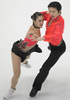 09-10フィギュアスケートGPシリーズ第4戦NHK杯（%%NHK Trophy 2009%%）アイスダンス・コンパルソリーダンス（規定、CD）。28.77点を記録し6位だった中国の黄欣トン（%%Huang Xintong%%、ファン・シントン）／鄭訊（%%Zheng Xun%%、ツェン・シュン）組。（2009年11月6日撮影）(c)AFP/TOSHIFUMI KITAMURA