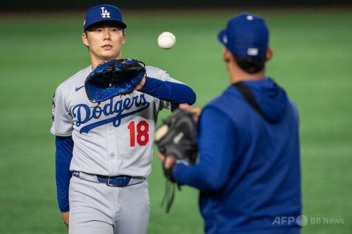 ドジャース、カブスが最終調整 東京ドームで開幕戦へ 写真13枚 国際