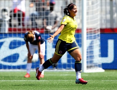 コロンビアがフランス破る金星、F組の運命は最終戦に 女子サッカーW杯