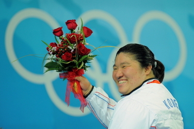 張美蘭 ウエイトリフティング・女子75キロ超級で世界新で金メダル獲得