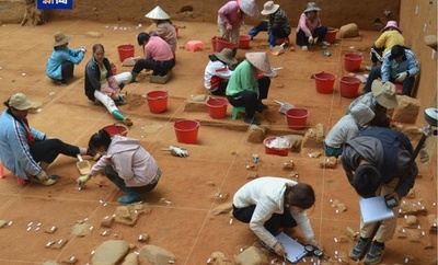 中国最南端で約1万年前の旧石器時代の遺跡発見