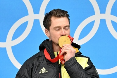 ルートビヒがリュージュ男子1人乗りで金、北京五輪