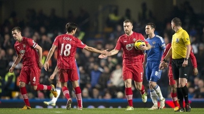 チェルシー、サウサンプトンに追いつかれドロー