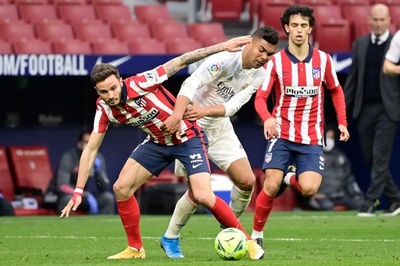 アトレティコがレアルとドロー、終盤の失点で差広げられず